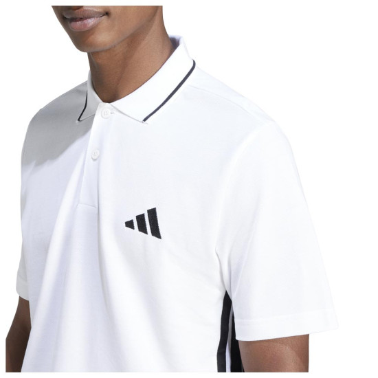 Adidas Ανδρική κοντομάνικη μπλούζα Essentials 3-S Pique Polo Shirt Adidas Ανδρική κοντομάνικη μπλούζα Essentials 3-S Pique Polo Shirt